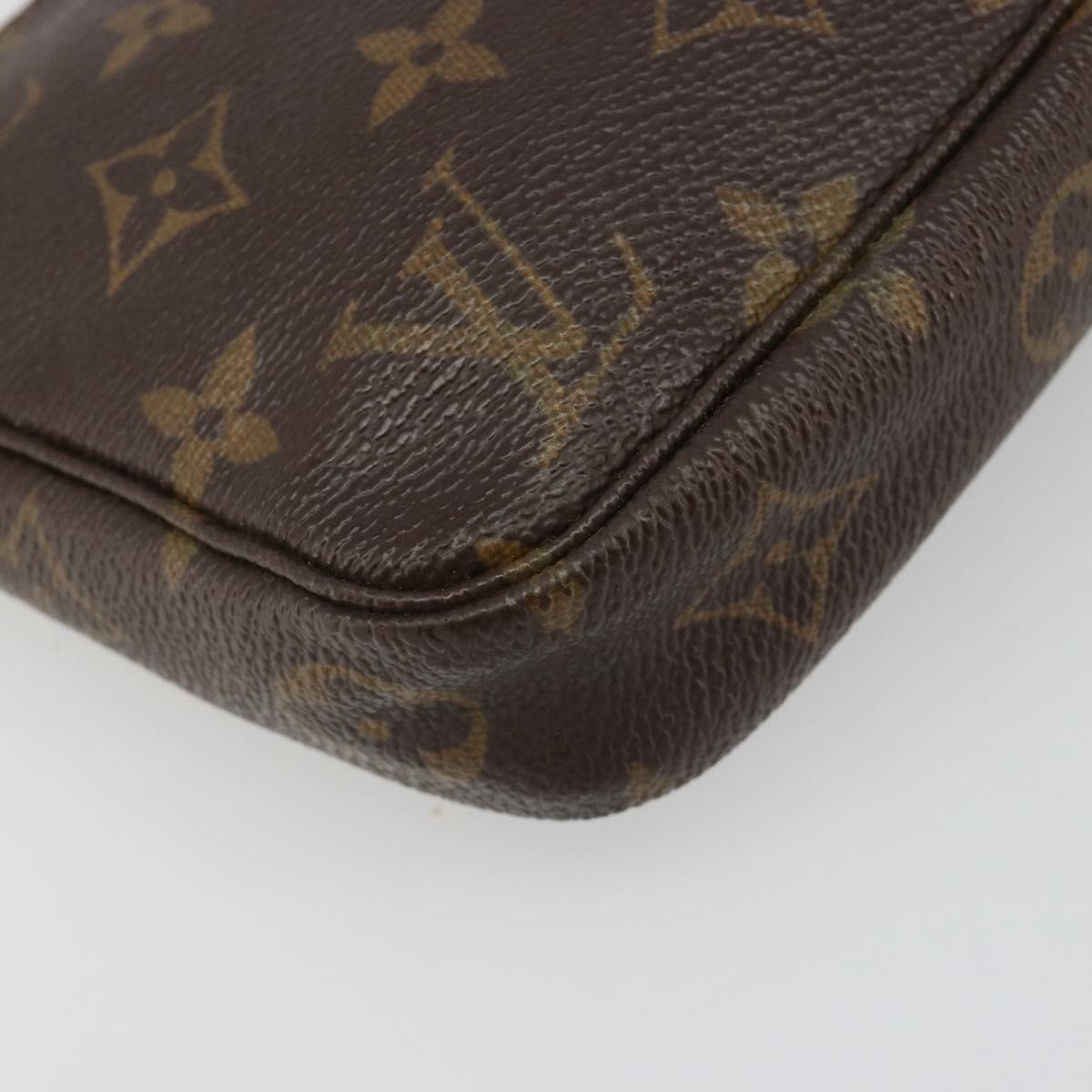 LOUIS VUITTON Monogram Pochette Accessoires Accessory Pouch M51980 Auth 184050