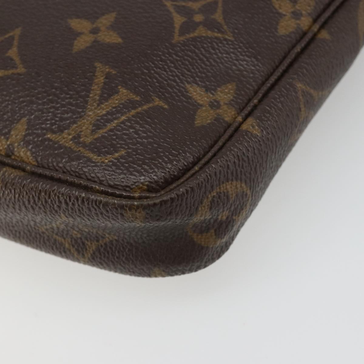 LOUIS VUITTON Monogram Pochette Accessoires Accessory Pouch M51980 Auth 184050