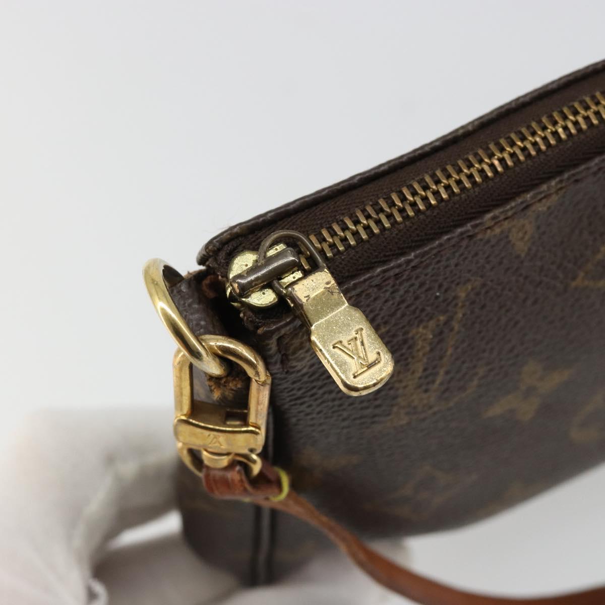LOUIS VUITTON Monogram Pochette Accessoires Accessory Pouch M51980 Auth 184050