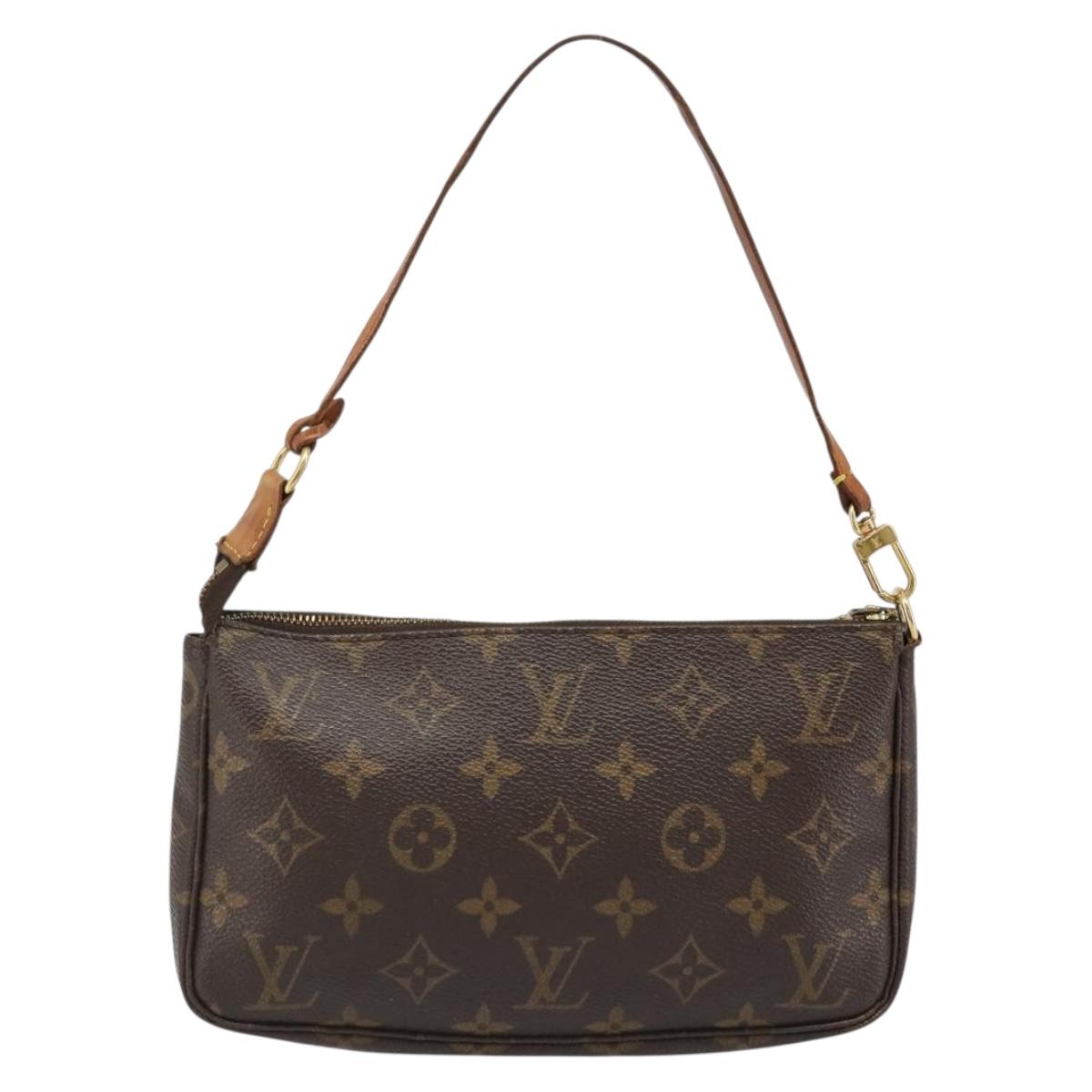 LOUIS VUITTON Monogram Pochette Accessoires Accessory Pouch M51980 Auth 184050