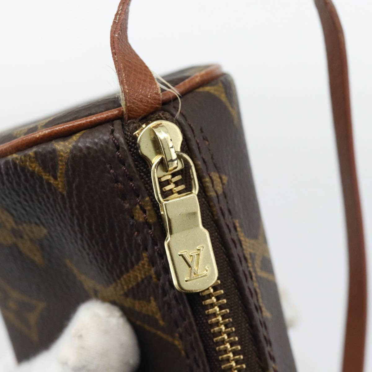 LOUIS VUITTON Monogram Papillon Pouch LV Auth 184124