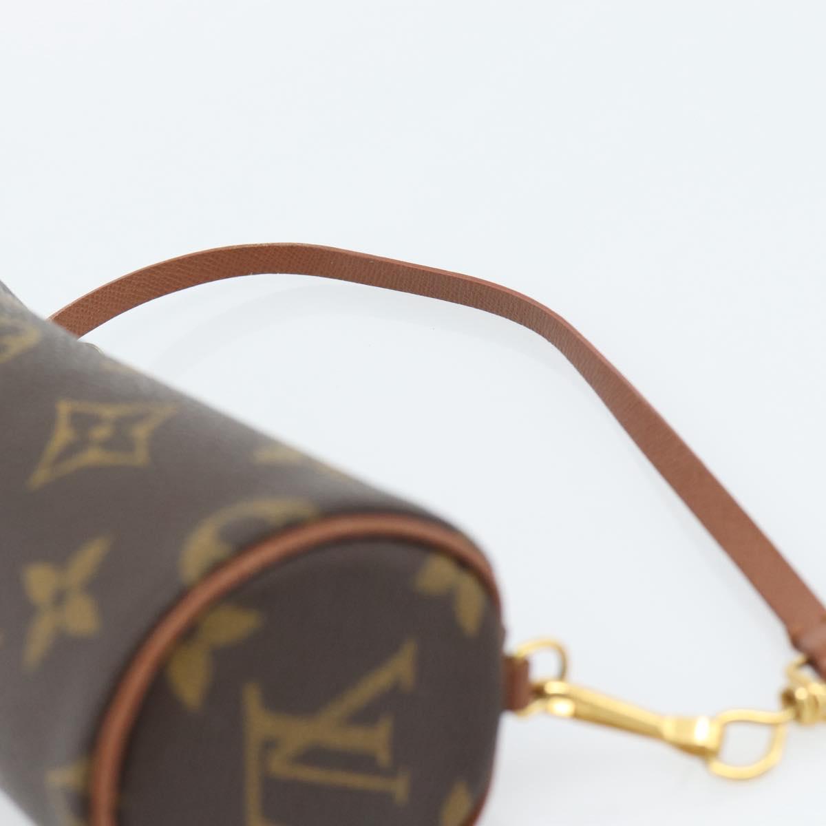 LOUIS VUITTON Monogram Papillon Pouch LV Auth 184124