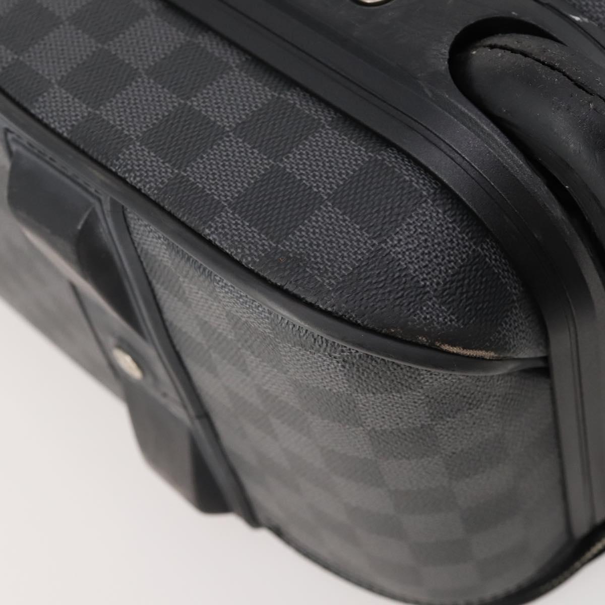 LOUIS VUITTON Damier Graphite Pegas 55 N23300 LV Auth 184132
