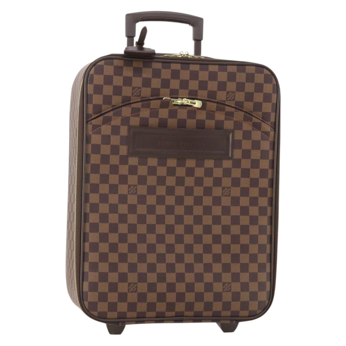 LOUIS VUITTON Damier Ebene Pegas 45 Trunk N23293 LV Auth 184133