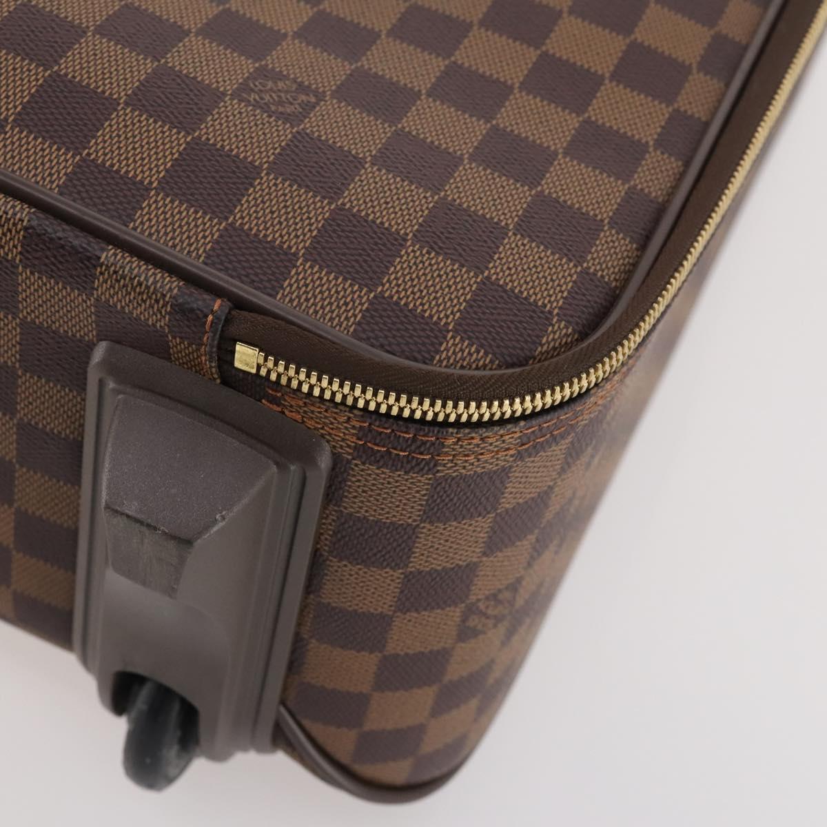 LOUIS VUITTON Damier Ebene Pegas 45 Trunk N23293 LV Auth 184133