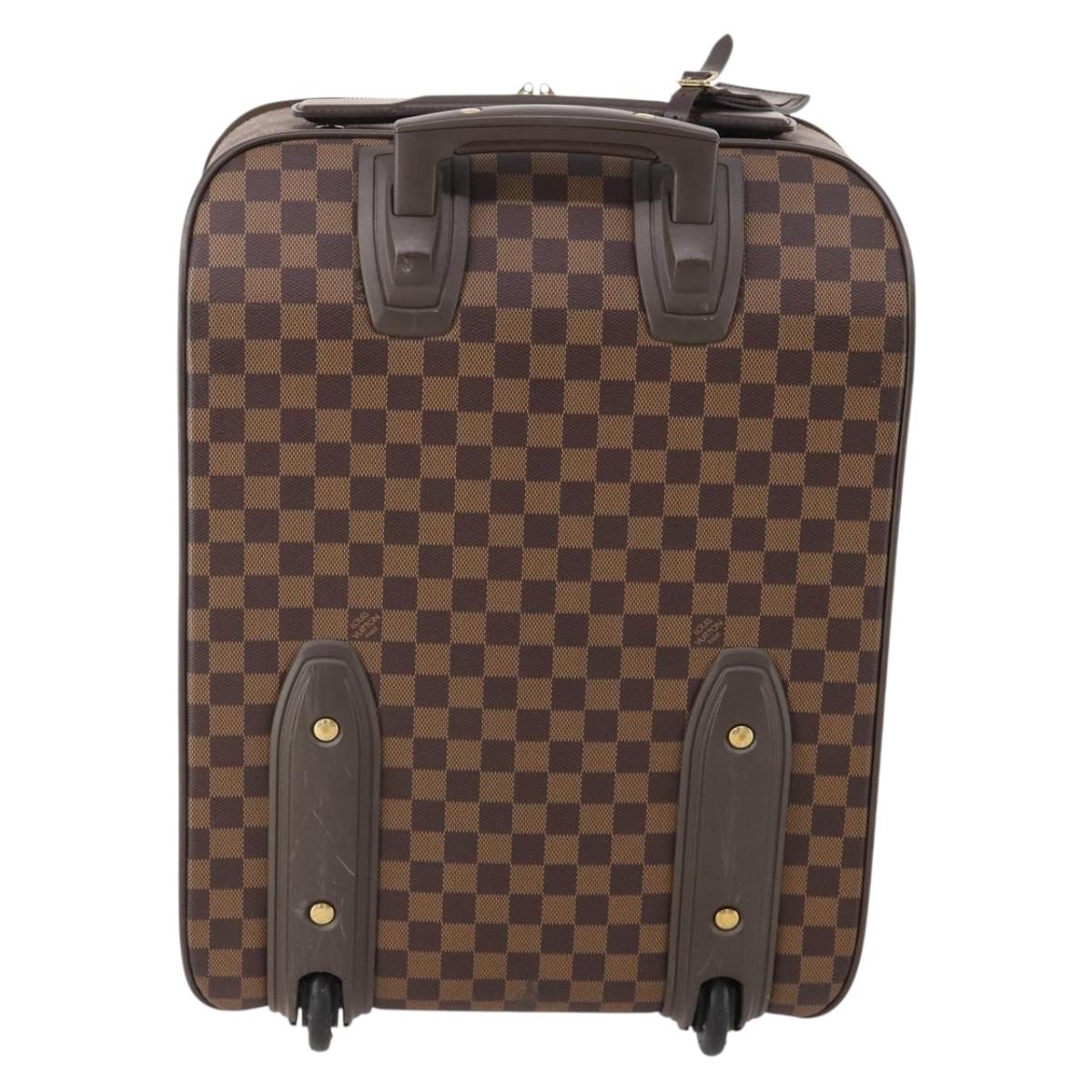 LOUIS VUITTON Damier Ebene Pegas 45 Trunk N23293 LV Auth 184133