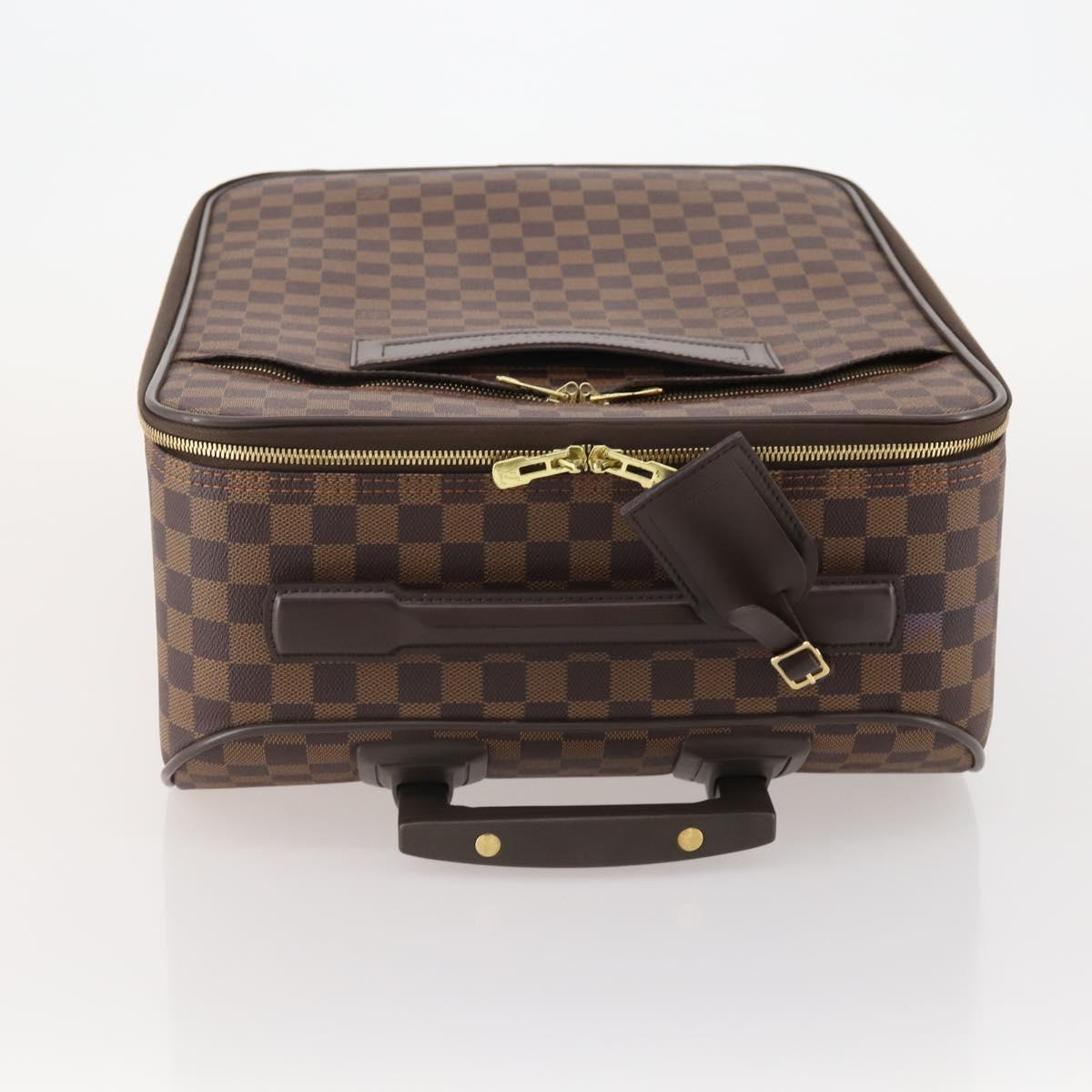 LOUIS VUITTON Damier Ebene Pegas 45 Trunk N23293 LV Auth 184133