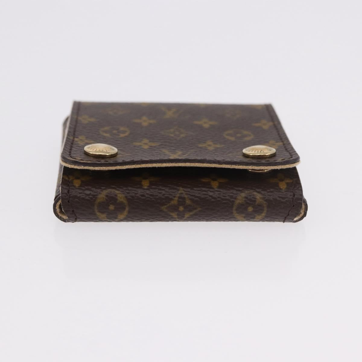 LOUIS VUITTON Monogram Jewelry case Jewelry Box LV Auth 184134