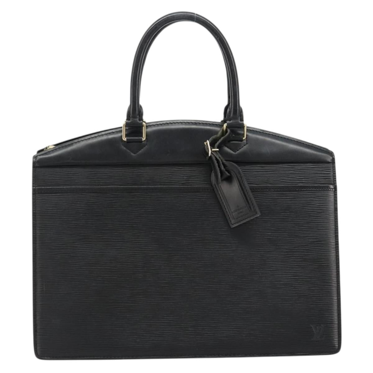 LOUIS VUITTON Epi Riviera Hand Bag Black M48182 LV Auth 184138