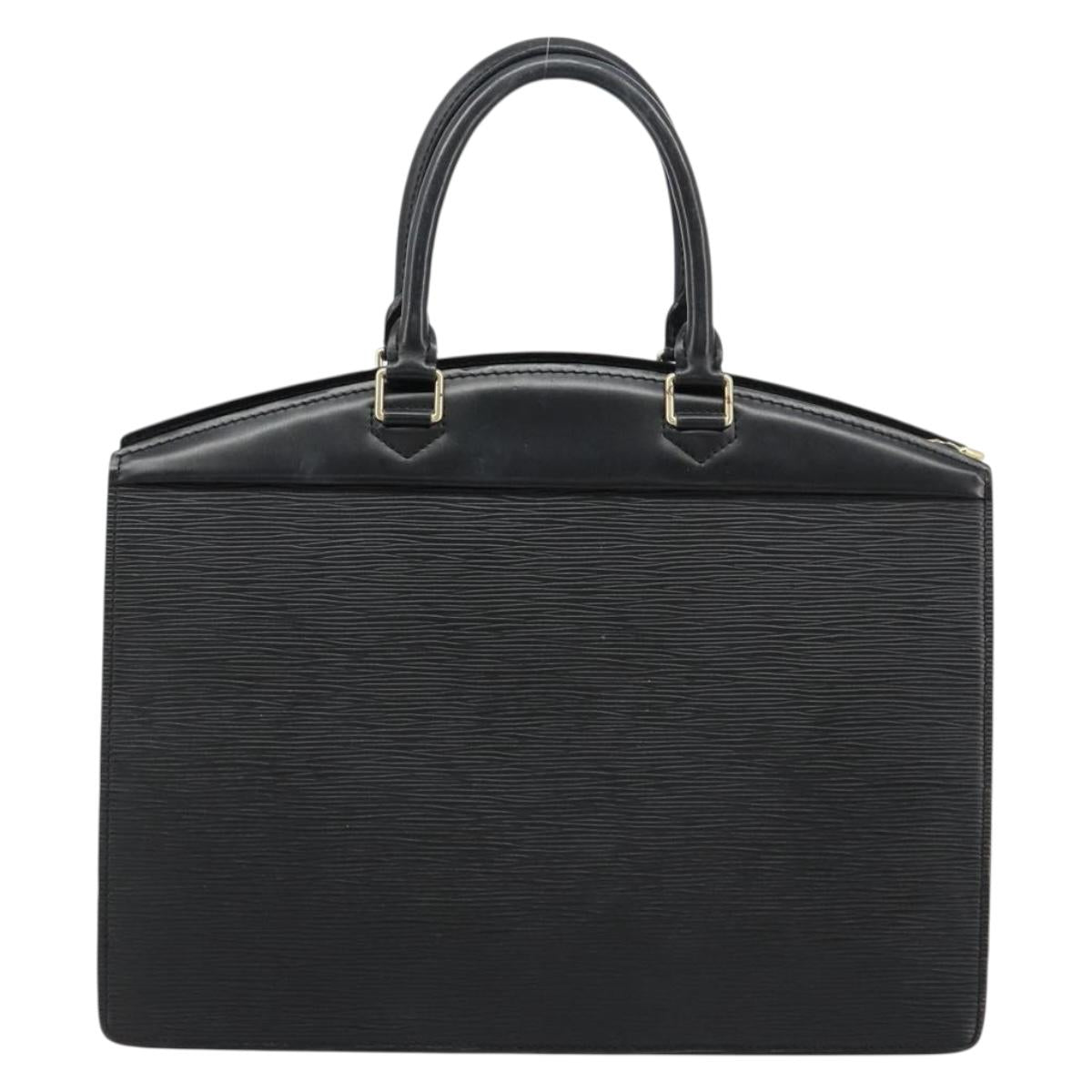 LOUIS VUITTON Epi Riviera Hand Bag Black M48182 LV Auth 184138