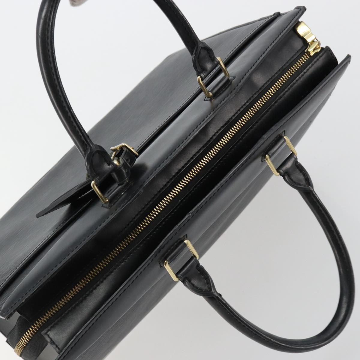 LOUIS VUITTON Epi Riviera Hand Bag Black M48182 LV Auth 184138