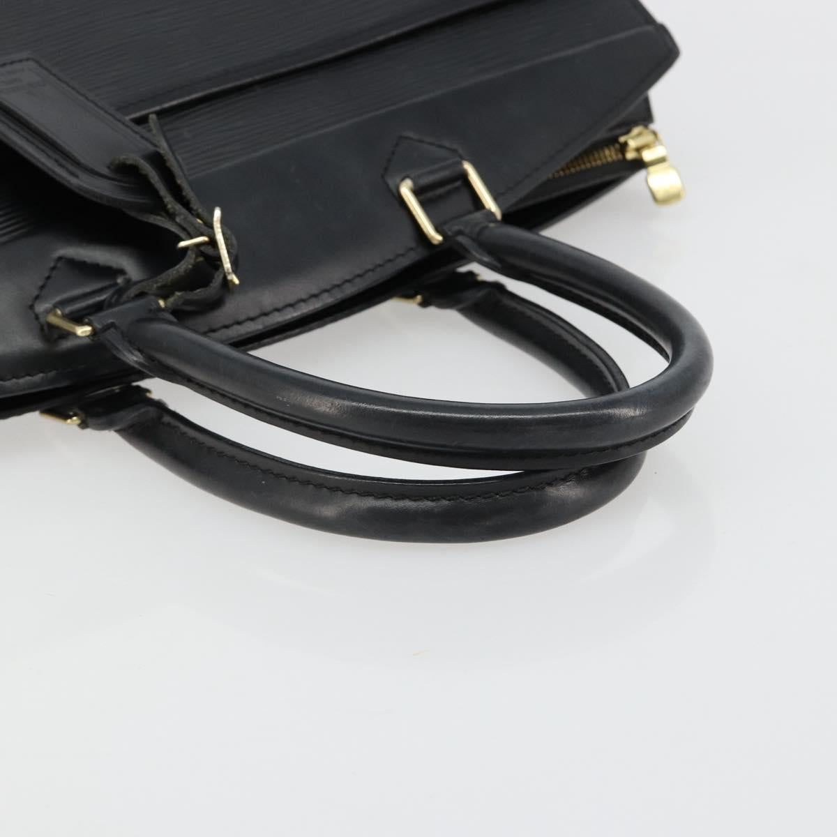 LOUIS VUITTON Epi Riviera Hand Bag Black M48182 LV Auth 184138
