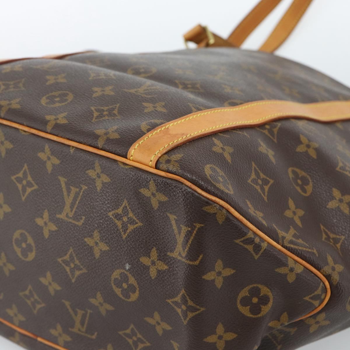 LOUIS VUITTON Monogram Sac Shopping Tote Bag M51108 LV Auth 184143