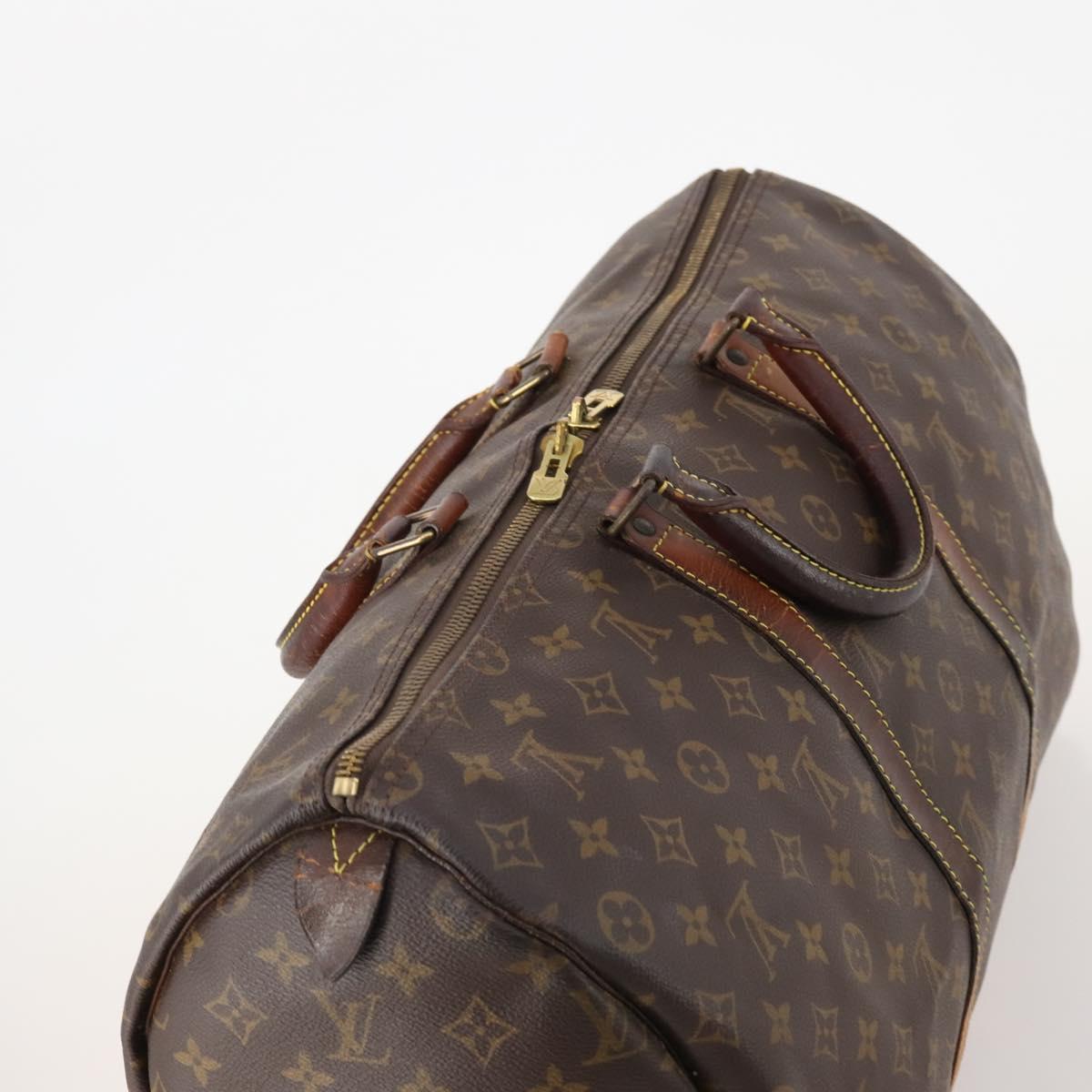 LOUIS VUITTON Monogram Keepall 50 Boston Bag M41426 LV Auth 184147