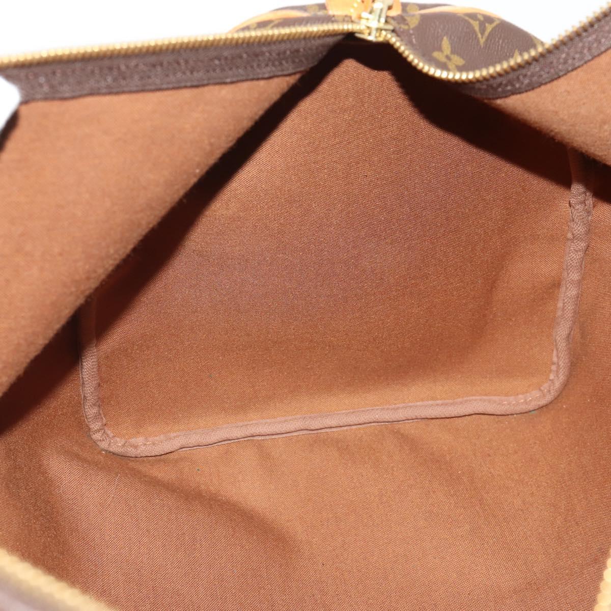 LOUIS VUITTON Monogram Keepall 55 Boston Bag M41424 LV Auth 184149A