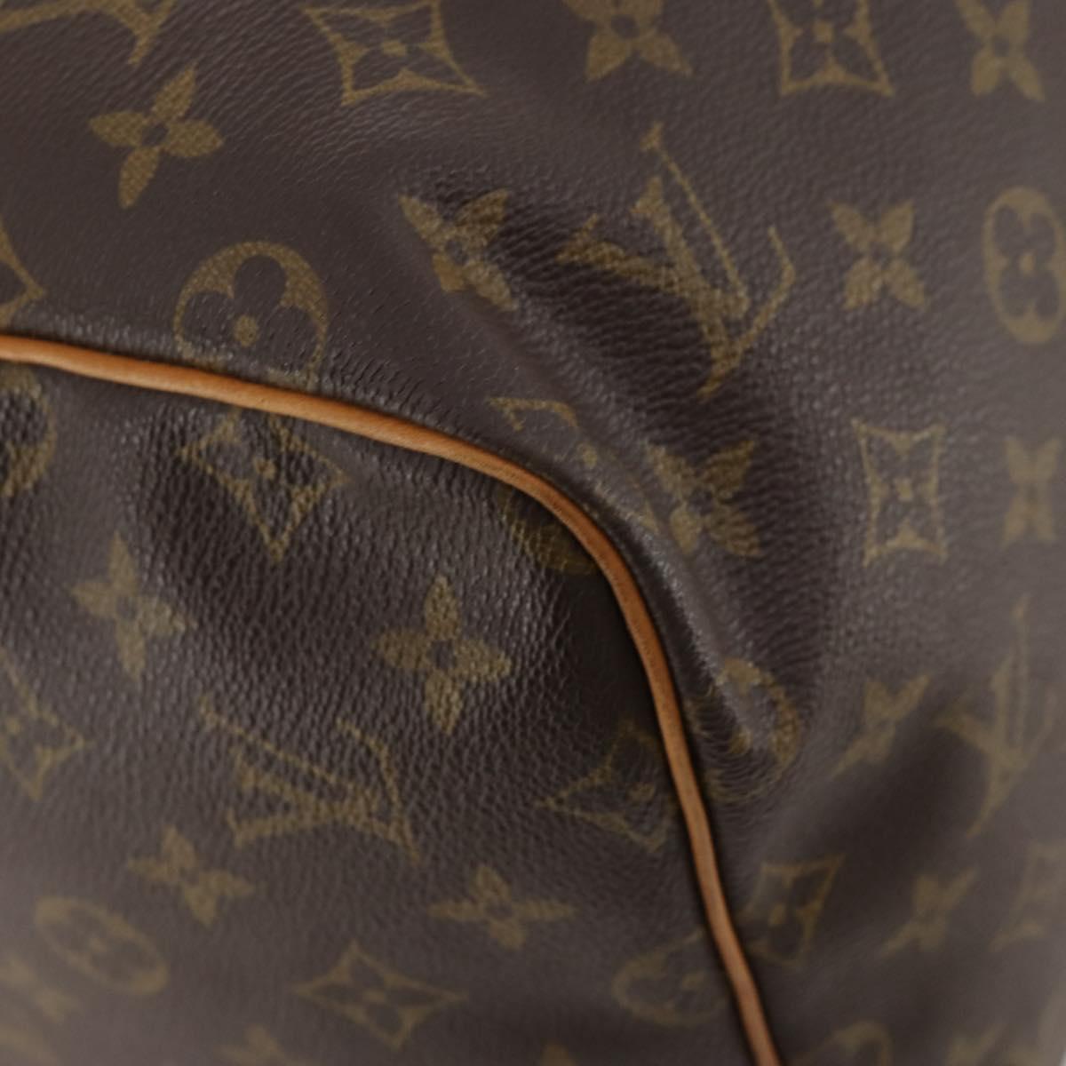 LOUIS VUITTON Monogram Keepall 55 Boston Bag M41424 LV Auth 184149A