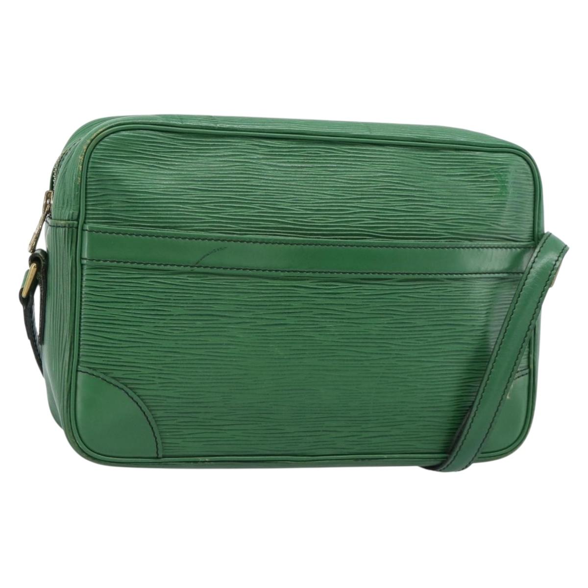 LOUIS VUITTON Epi Trocadero 27 Shoulder Bag Green M52314 LV Auth 184154