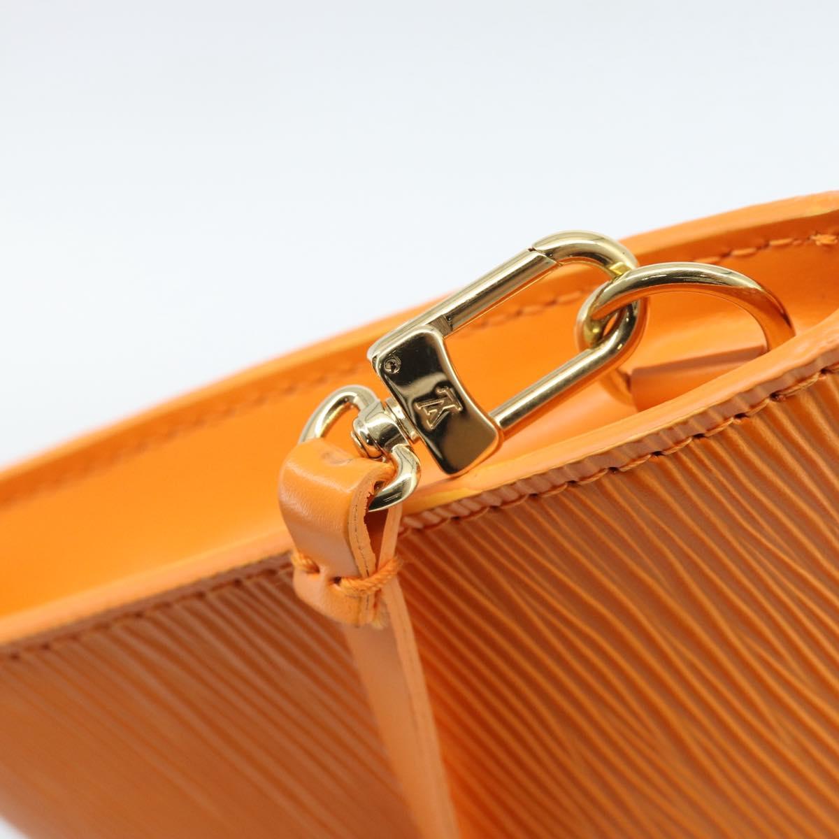 LOUIS VUITTON Epi Pochette Accessoires Orange Mandarin M5294H LV Auth 184158SAV