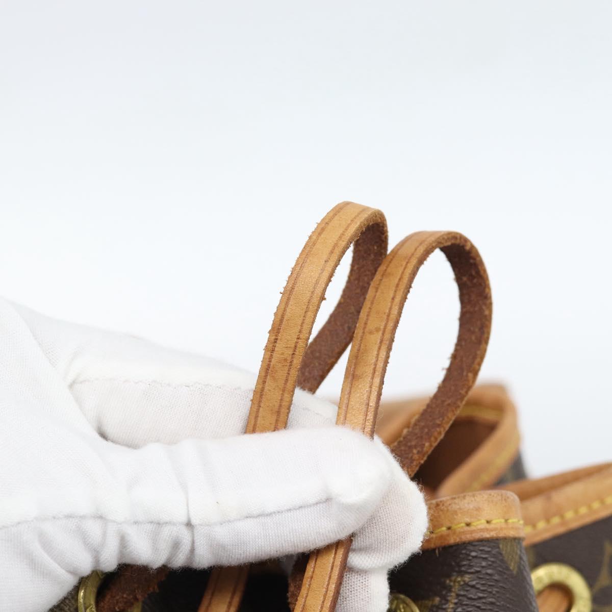 LOUIS VUITTON Monogram Montsouris MM Backpack M51136 LV Auth 184165