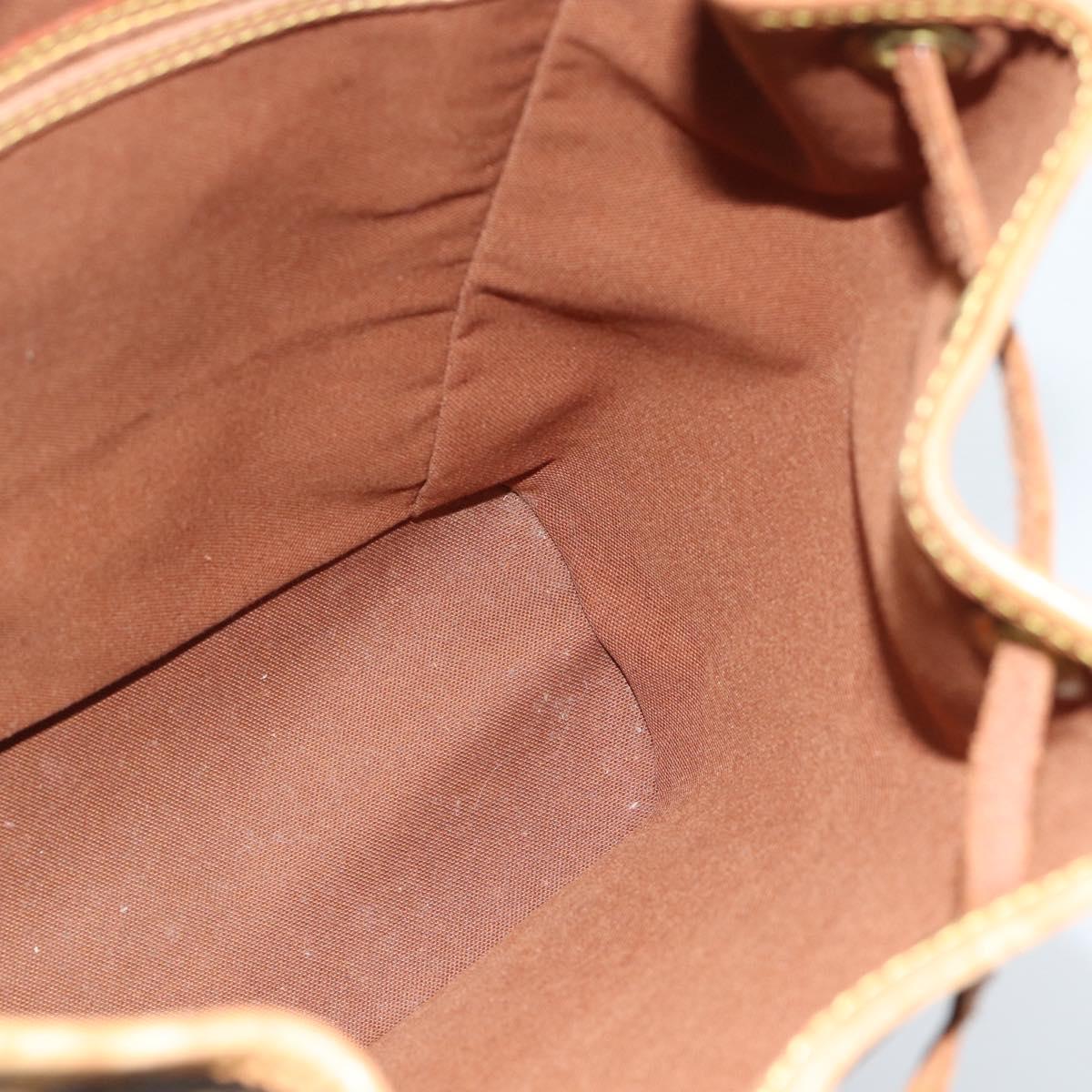 LOUIS VUITTON Monogram Montsouris MM Backpack M51136 LV Auth 184165