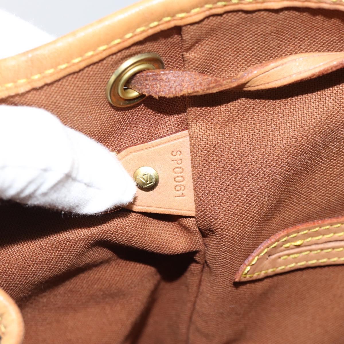 LOUIS VUITTON Monogram Montsouris MM Backpack M51136 LV Auth 184165