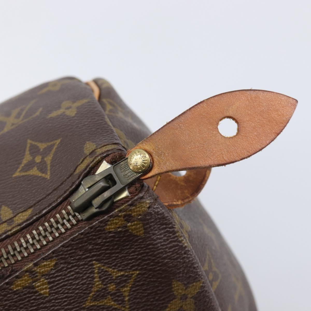 LOUIS VUITTON Monogram Speedy 30 Hand Bag M41526 LV Auth 184184