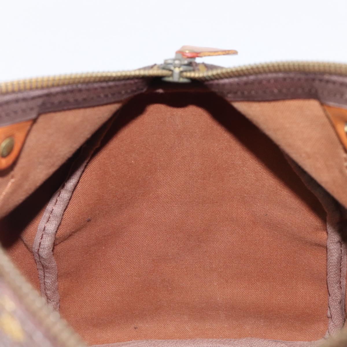 LOUIS VUITTON Monogram Speedy 30 Hand Bag M41526 LV Auth 184184