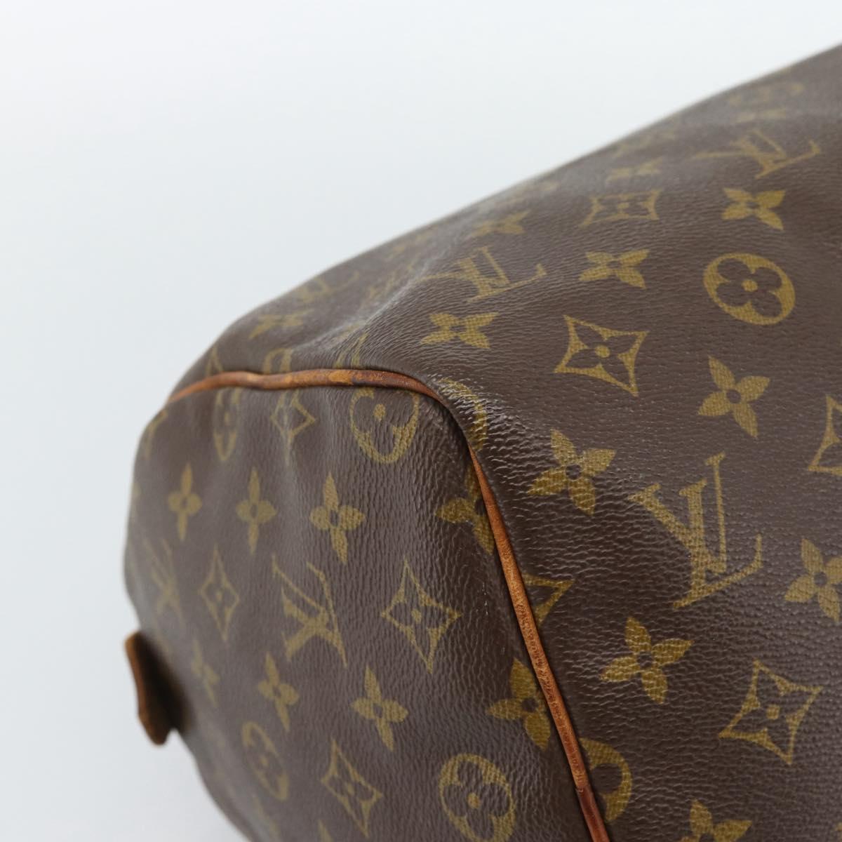 LOUIS VUITTON Monogram Speedy 30 Hand Bag M41526 LV Auth 184184A