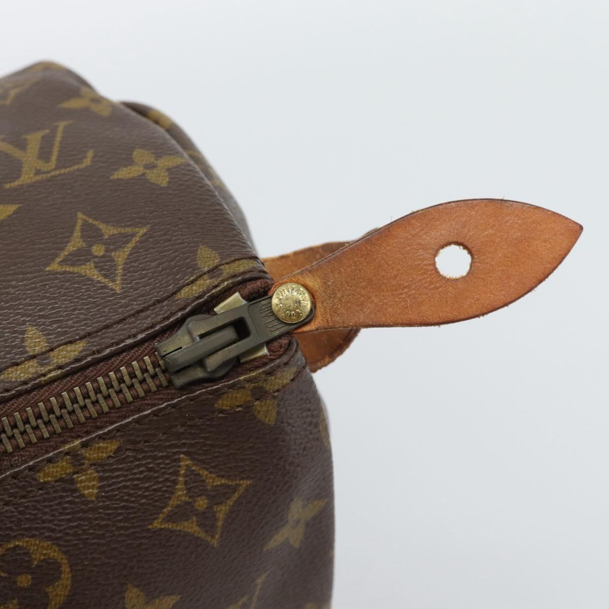 LOUIS VUITTON Monogram Speedy 30 Hand Bag M41526 LV Auth 184184A