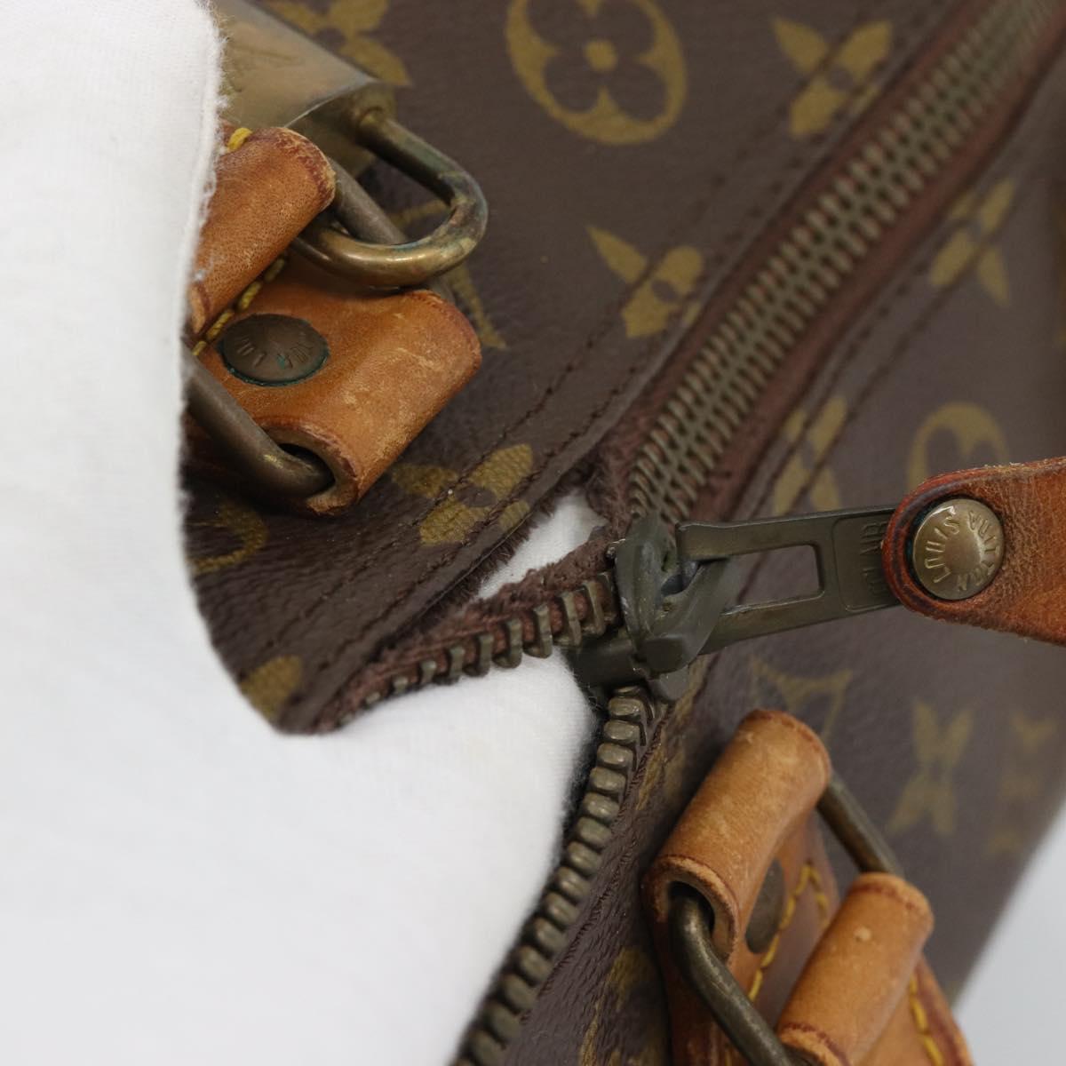 LOUIS VUITTON Monogram Speedy 30 Hand Bag M41526 LV Auth 184184A