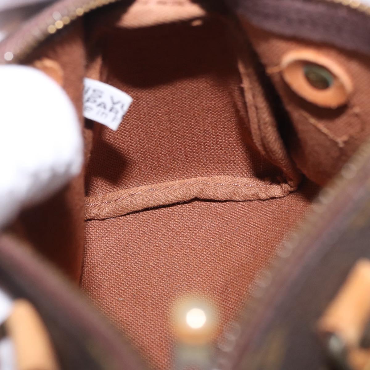 LOUIS VUITTON Monogram Mini Speedy Hand Bag M41534 LV Auth 184188