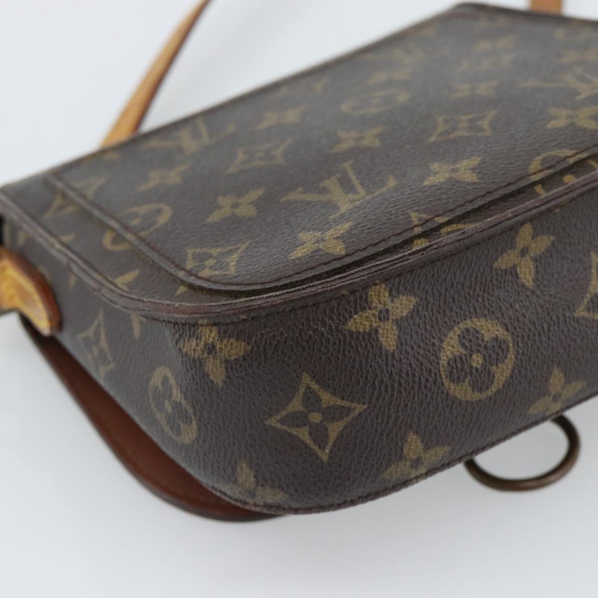 LOUIS VUITTON Monogram Saint Cloud MM Shoulder Bag M51243 LV Auth 184189