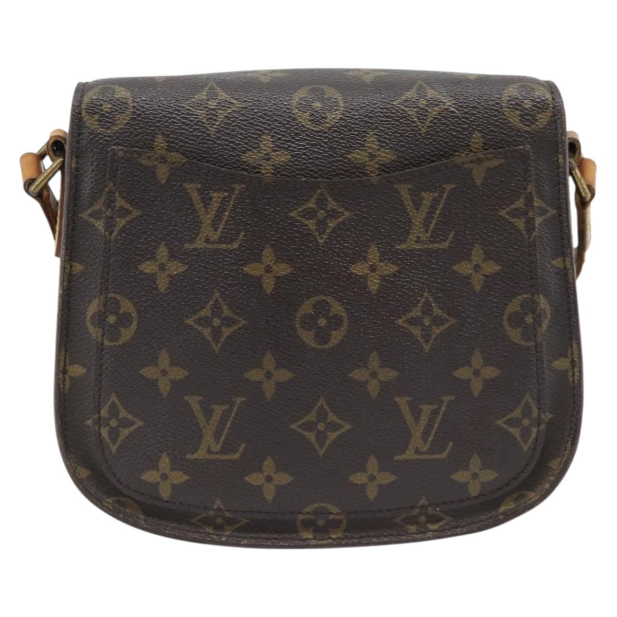 LOUIS VUITTON Monogram Saint Cloud MM Shoulder Bag M51243 LV Auth 184189