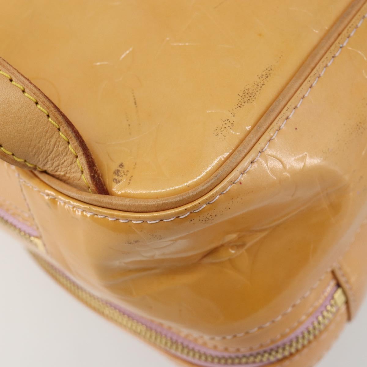 LOUIS VUITTON Monogram Vernis Marley Marshmallow Pink M91039 LV Auth 184200