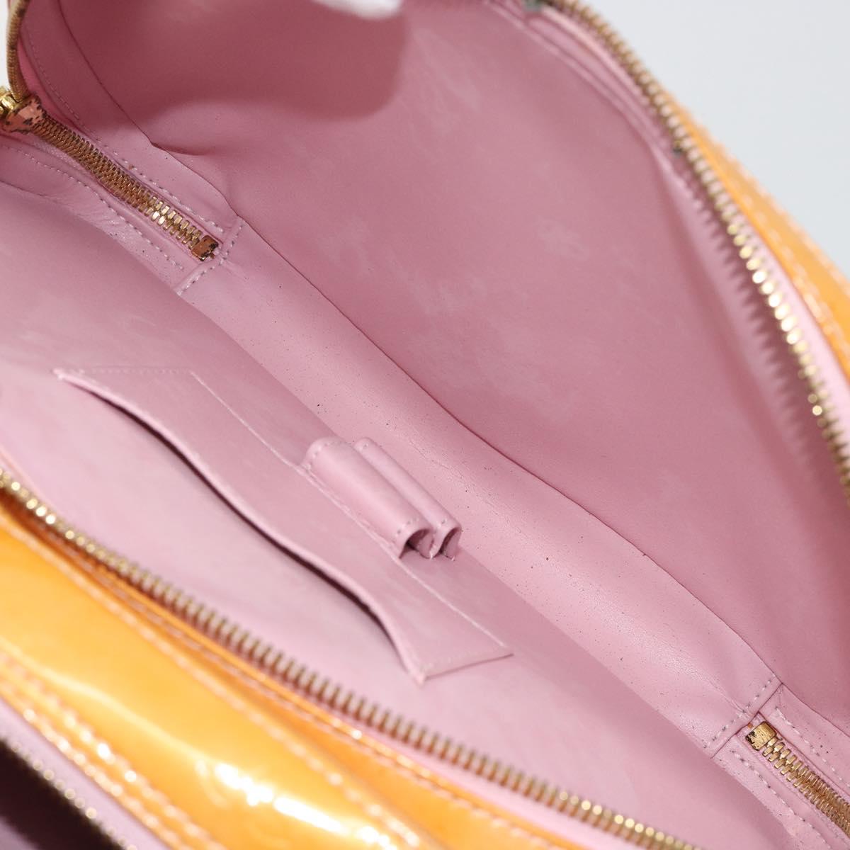 LOUIS VUITTON Monogram Vernis Marley Marshmallow Pink M91039 LV Auth 184200