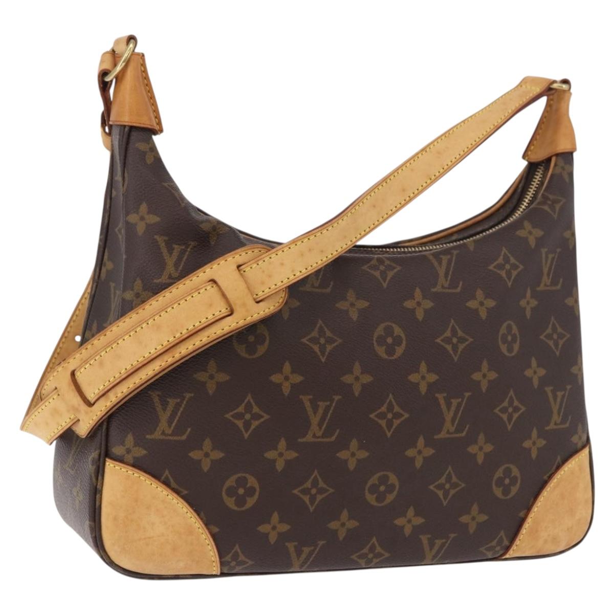 LOUIS VUITTON Monogram Boulogne 30 Shoulder Bag M51265 LV Auth 184202V