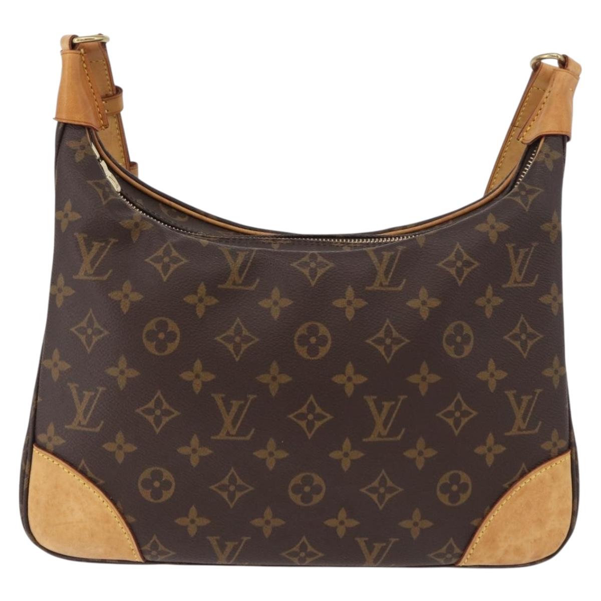 LOUIS VUITTON Monogram Boulogne 30 Shoulder Bag M51265 LV Auth 184202V