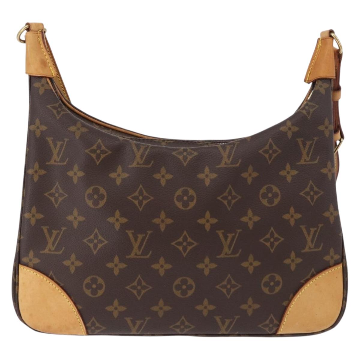 LOUIS VUITTON Monogram Boulogne 30 Shoulder Bag M51265 LV Auth 184202V