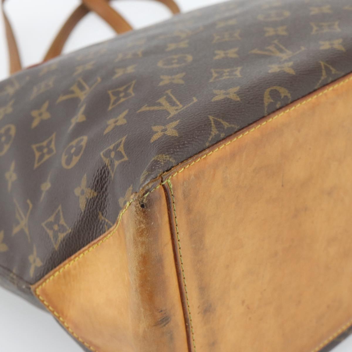 LOUIS VUITTON Monogram Cabas Mezzo Tote Bag M51151 LV Auth 184204