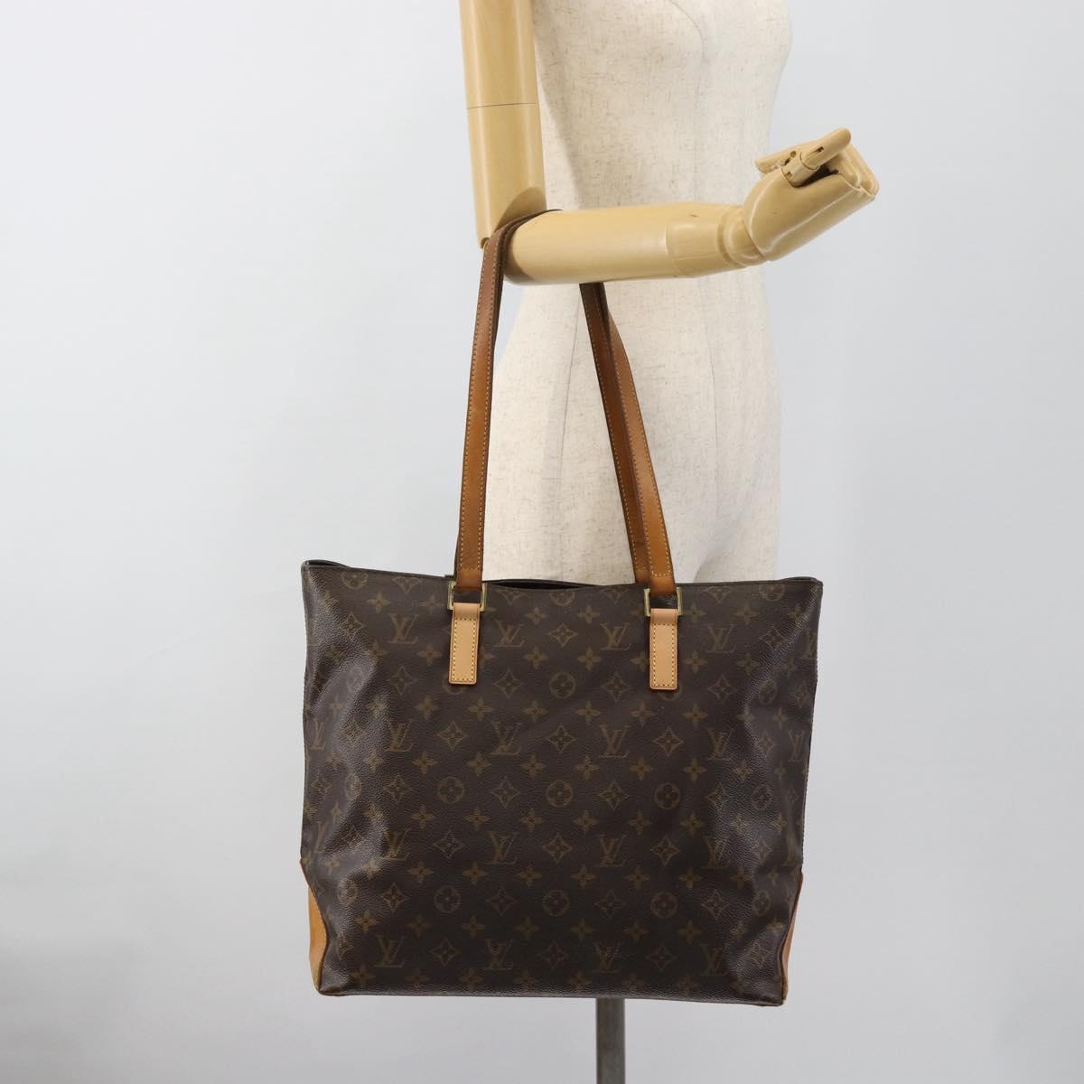 LOUIS VUITTON Monogram Cabas Mezzo Tote Bag M51151 LV Auth 184204