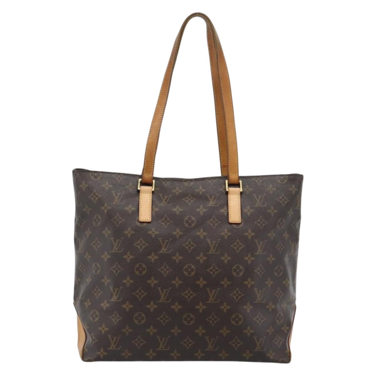 LOUIS VUITTON Monogram Cabas Mezzo Tote Bag M51151 LV Auth 184204