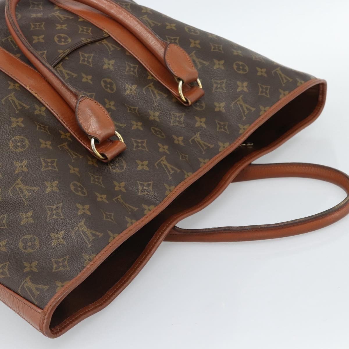 LOUIS VUITTON Monogram Sac Weekend GM Tote Bag M42420 LV Auth 184205