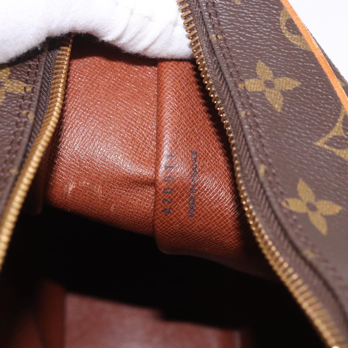 LOUIS VUITTON Monogram Boulogne 35 Shoulder Bag M51260 LV Auth 184216