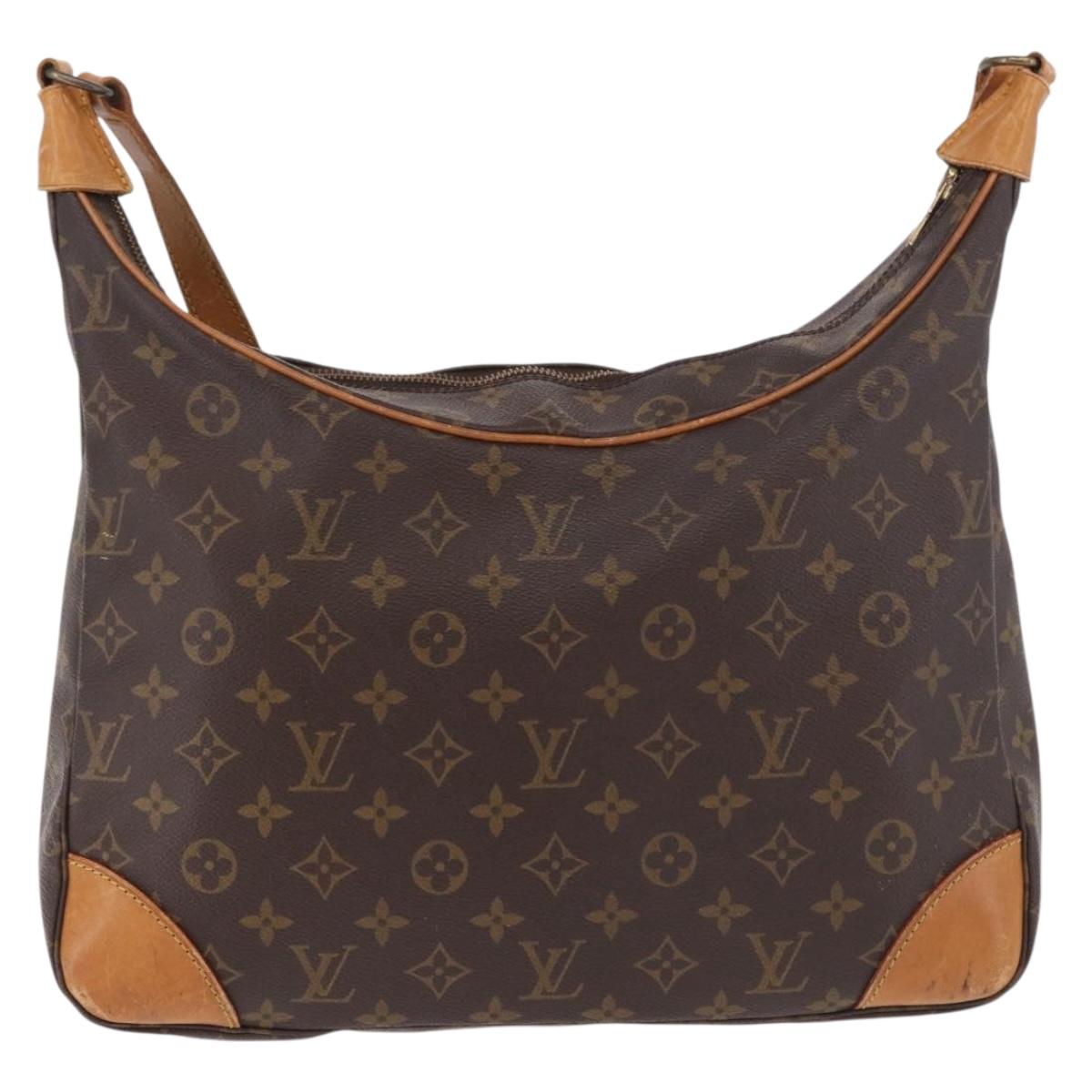 LOUIS VUITTON Monogram Boulogne 35 Shoulder Bag M51260 LV Auth 184216