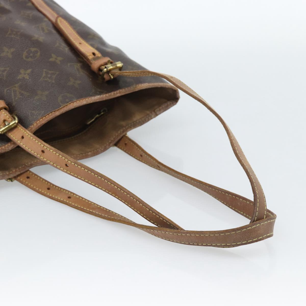 LOUIS VUITTON Monogram Bucket GM Shoulder Bag M42236 LV Auth 184217