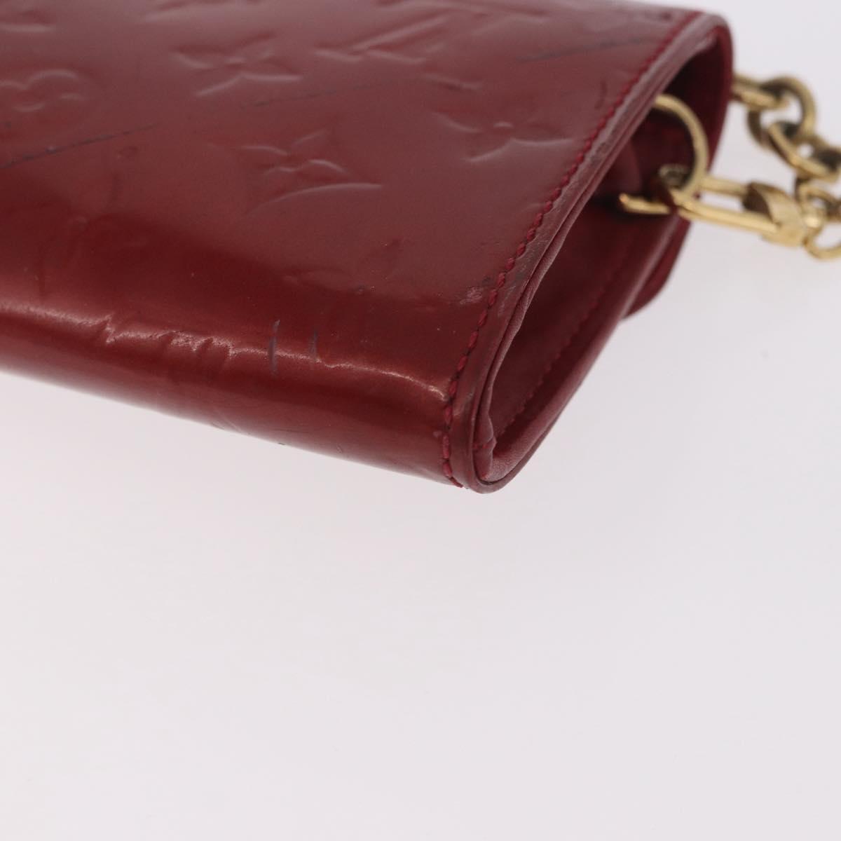 LOUIS VUITTON Monogram Vernis Sunset Bluebird Pomme D'amour M93543 Auth 184218