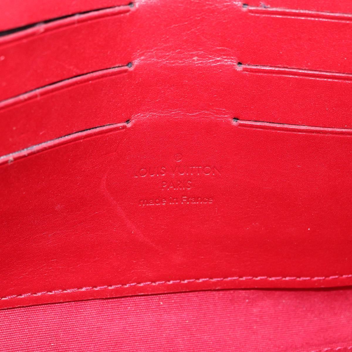 LOUIS VUITTON Monogram Vernis Sunset Bluebird Pomme D'amour M93543 Auth 184218