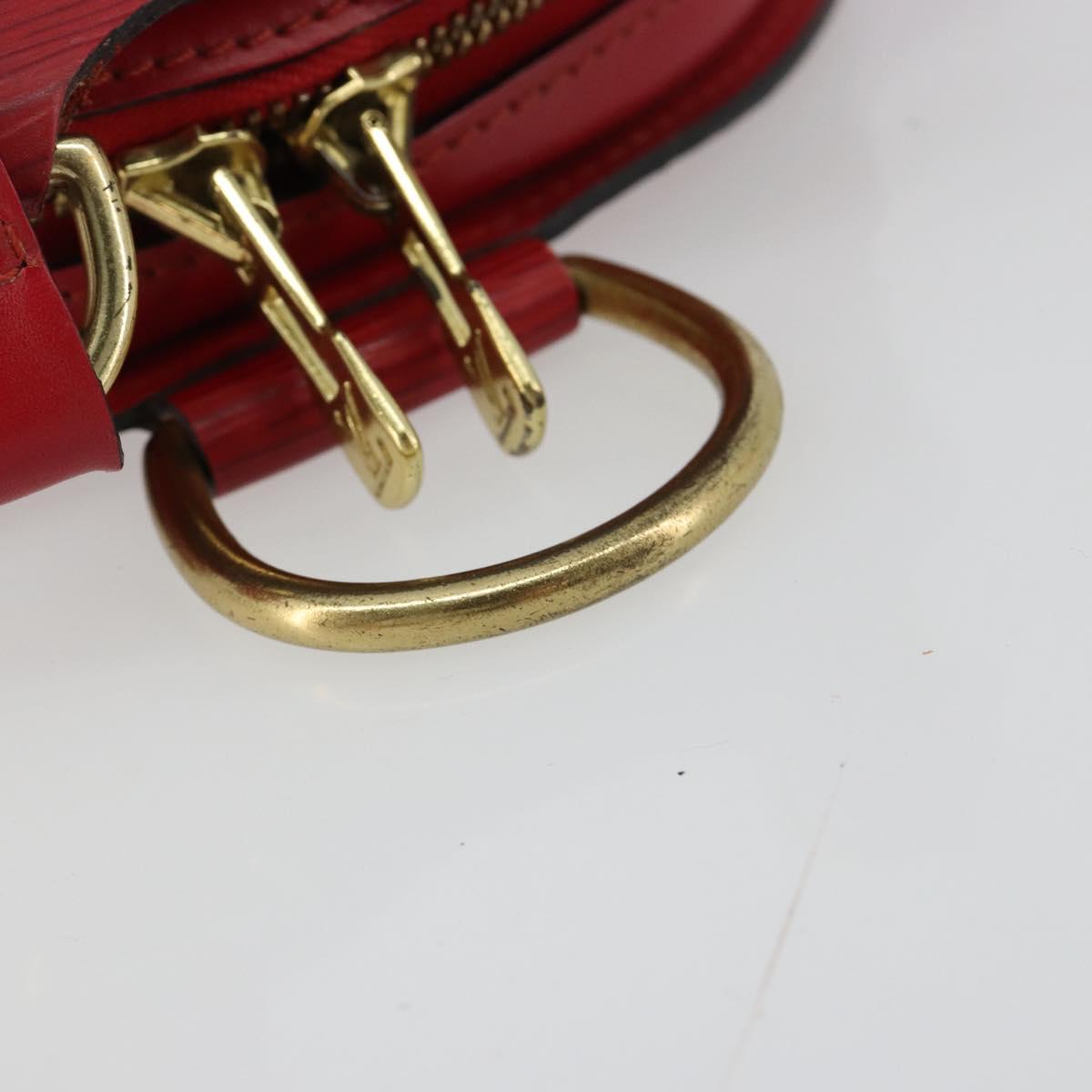 LOUIS VUITTON Epi Mabillon Backpack Castilian Red M52237 LV Auth 184225A