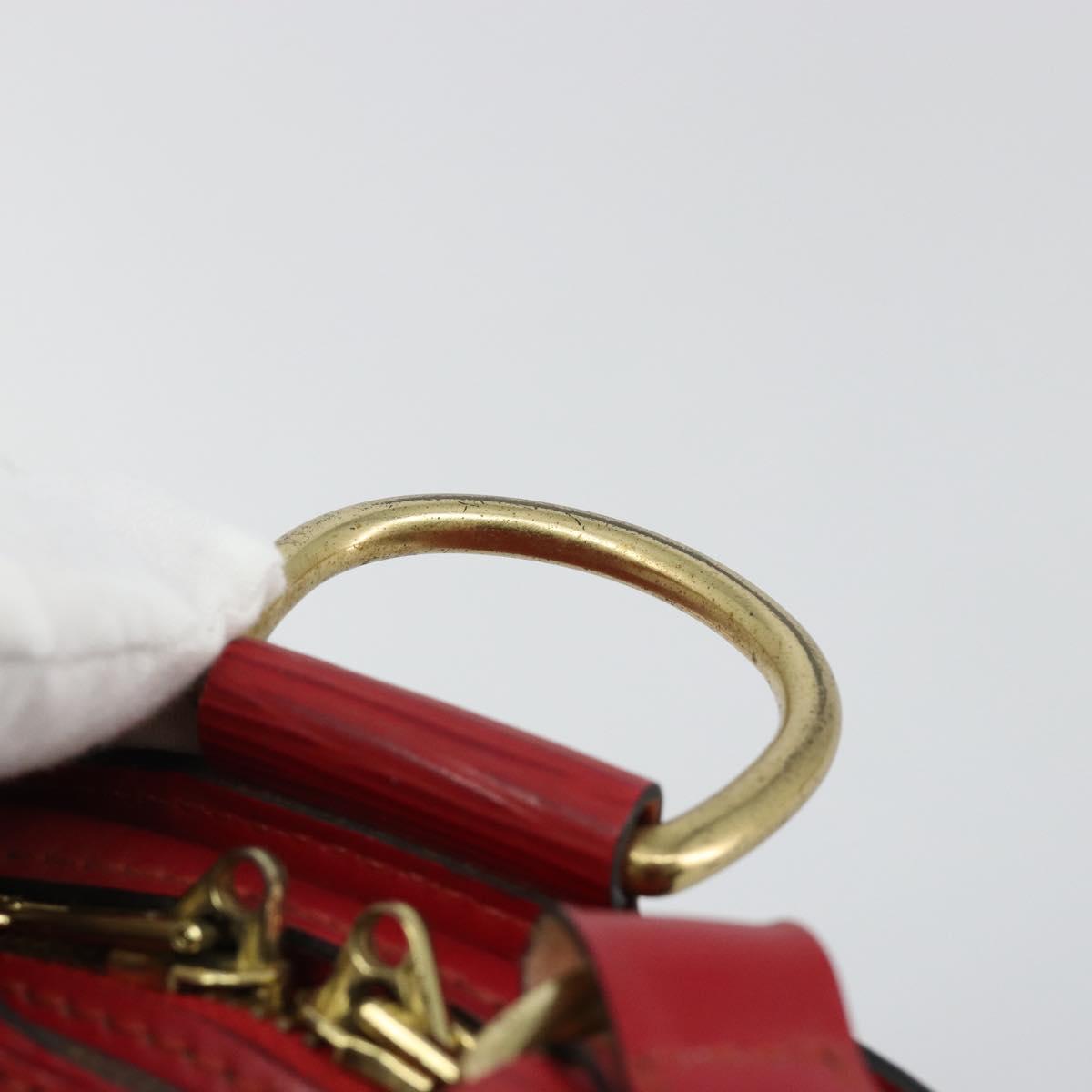 LOUIS VUITTON Epi Mabillon Backpack Castilian Red M52237 LV Auth 184225A