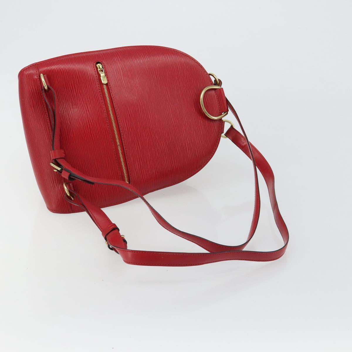 LOUIS VUITTON Epi Mabillon Backpack Castilian Red M52237 LV Auth 184225A